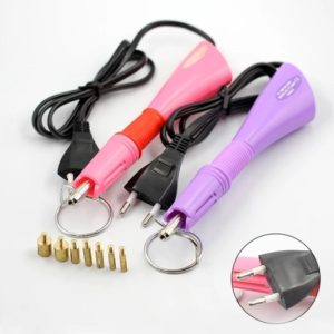 cómo pegar cristales en tela